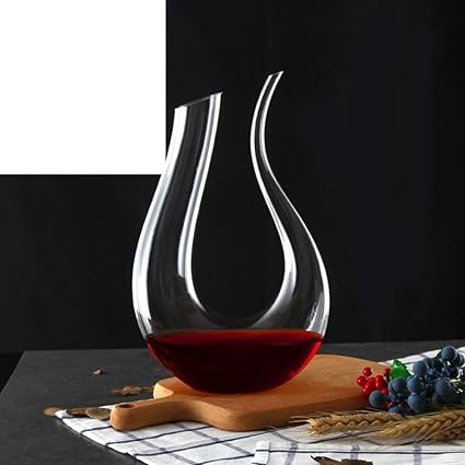  Wine Decanter U Shaped Wine Character Lead