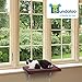 Bundaloo Cat Window Perch Seat with Washable Removable Cover (Large)