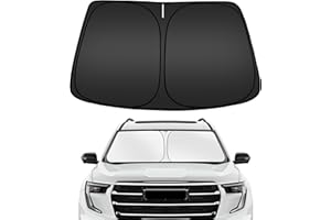 ARISMOTOR Windshield Sun Shade for GMC Acadia 2024-2025 2026, Custom Fit Foldable Front Window Sunshade Sun Visor Protector, Block UV Rays Keep Your Car Cooler