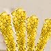 Extra Large Rock Candy Sticks: 36 Gold Crystal Rock Candy Sticks - Original Flavor - Individually Wrapped for Party Favors, Candy Buffet, Bridal and Baby Showers, Wedding Receptions and Anniversaries