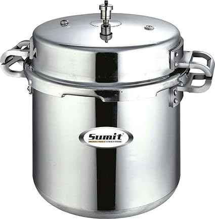 sumit aluminium pressure cooker 25 litre outerlid