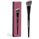 Bueart Design Pro Angled Blush Makeup Brush 93, Premium Soft Fluffy Hair | for Blush, Bronzer, Highlighter, Contour, Liquid Cream Powder, Professional Face Sculpting Kabuki Makeup Tool for Women
