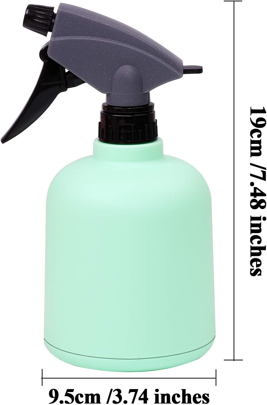 URATOT 2 Pieces Green and Pink Plastic Spray Bottle Empty Spray Bottle Colorful Bottles for Gardening, Cleaning, 600ml : Garden & Outdoor