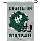 Castleton Spartans Football Helmet Garden Flag