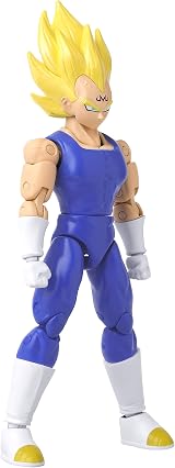 BANDAI Dragon Ball Dragon Stars Majin Vegeta 17cm Articulated Figure Toy view 3
