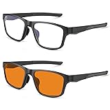 ANYLUV Blue Light Blocking Glasses for Men, Square