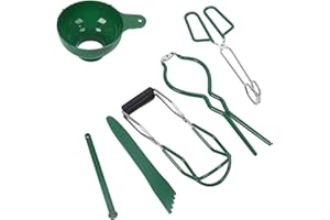 6 Pcs Stainless Steel Canning Set Canning Supplies Starter Kit Home Canning Accessories for Canning Pot