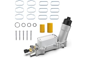 926-876 Aluminum Engine Oil Cooler, Oil Filter Housing Adapter For 2011-2016 Chrysler 200 300, Dodge Charger Challenger Journ