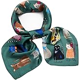 NaSoPerfect 35" Silk Like Scarf Women's Large Satin Square Sunscreen Hair Scarves Wraps Headscarf for Sleeping