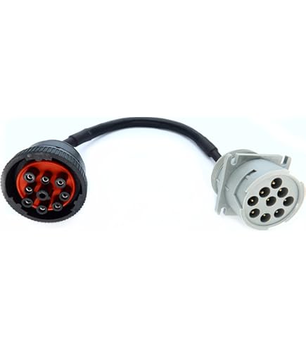 Amazon.com: MITOB 9Pin J1939 Green Type-2 to Cat 9Pin
