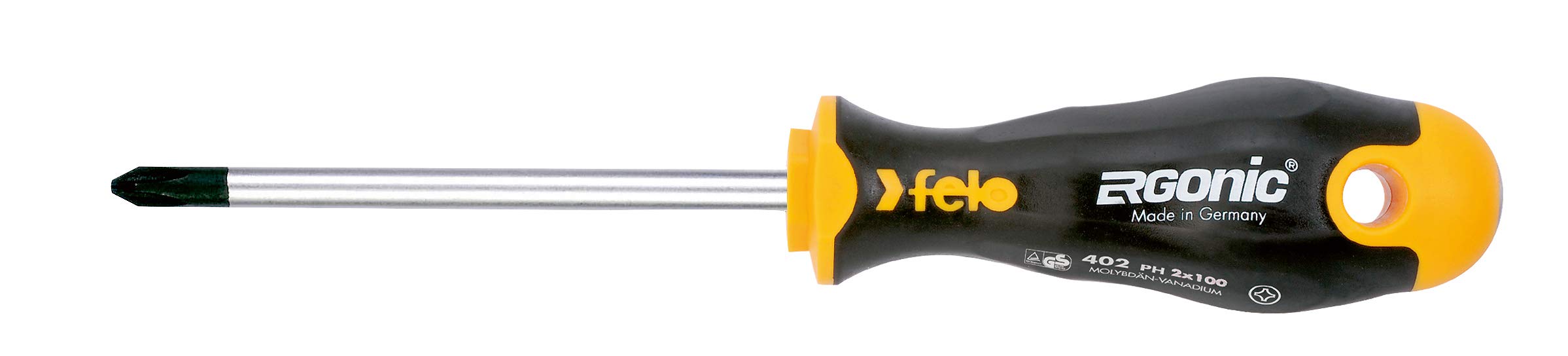 Felo 0715753689 PH3 Phillips Round Ergonomic Screwdriver with Length 6"