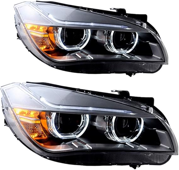 2PCS Headlight Assemblies For BMW E84 X1 20092014 BiXenon