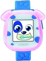 VTech My First KidiSmartwatch Blue Kids Smart Watch Games Camera Step Counter view 5