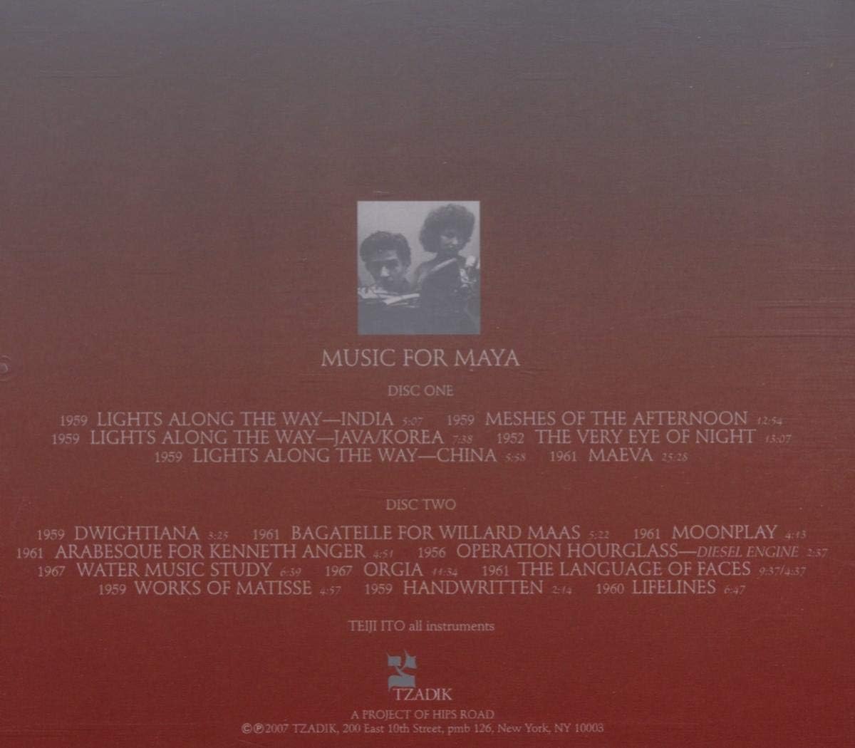 Music for Maya - the Film Music of Teiji Ito - Image 3