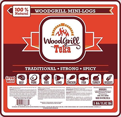 Mini Logs WoodGrill 5 Kg / 11.01 Lbs