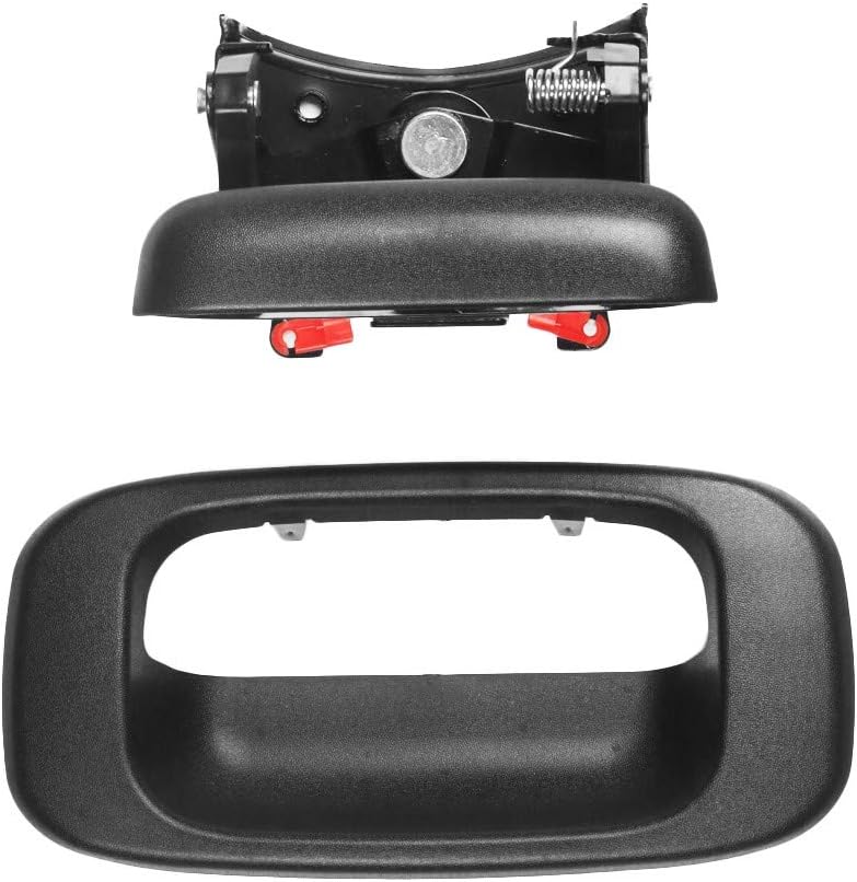 Replacement Tailgate Handle Latch and Bezel Trim with Clips