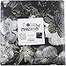 Kanvas Studio Floral Impressions Black/Ivory 10X10 Pack 42 10-inch Squares Layer Cake Benartex