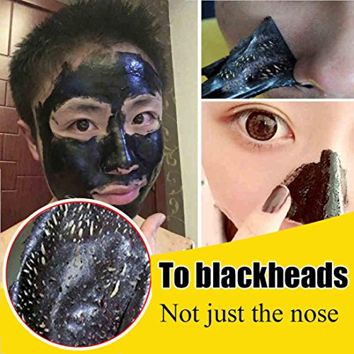 Yeefant Deep Cleansing Purifying Peel Off Face Mask Remove Blackhead Facial Mask DIY Natural Spa Skin Care Cosmetics for Women Adult, Say Goodbye to Oily Skin Strawberry Nose - Thumbnail 4
