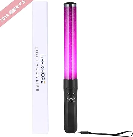 Amazon Co Jp ペンライト コンサートライト 単4電池式 高輝度 15色カラーチェンジ ライブ応援グッズ ライブスティック 1本 おもちゃ