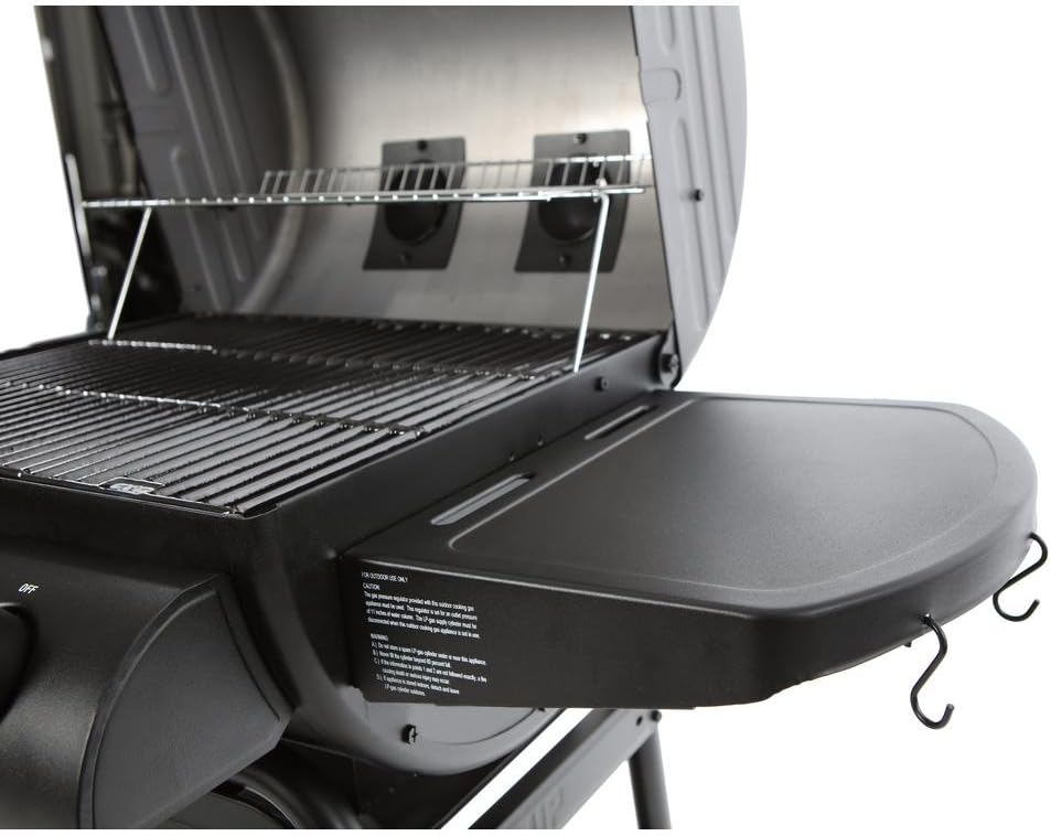 review 3-Burner Propane Gas Grill in Black