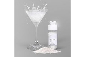 MILOVIN White Edible Glitter for Cake Decorating, 5g White Luster Dust Edible for Drinks, Glitter for Cocktails, Drinks, Macaron, Cookies, Cupcakes, Chocolate, and Strawberries(0.18oz, white)