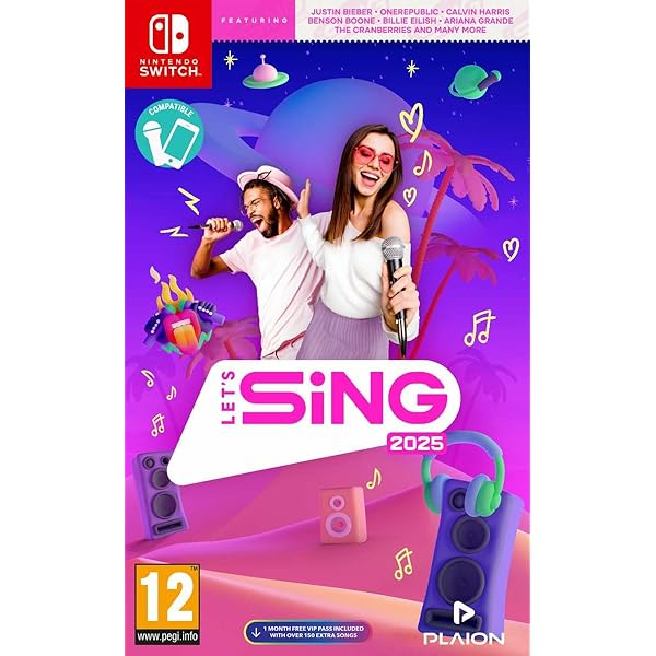Amazon.com: Let's Sing 2025 /Switch : Video Games