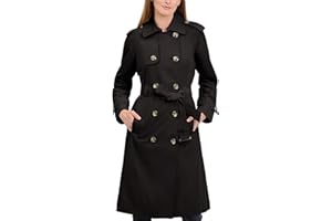 London Fog Women's Midi-Length Trench Coat
