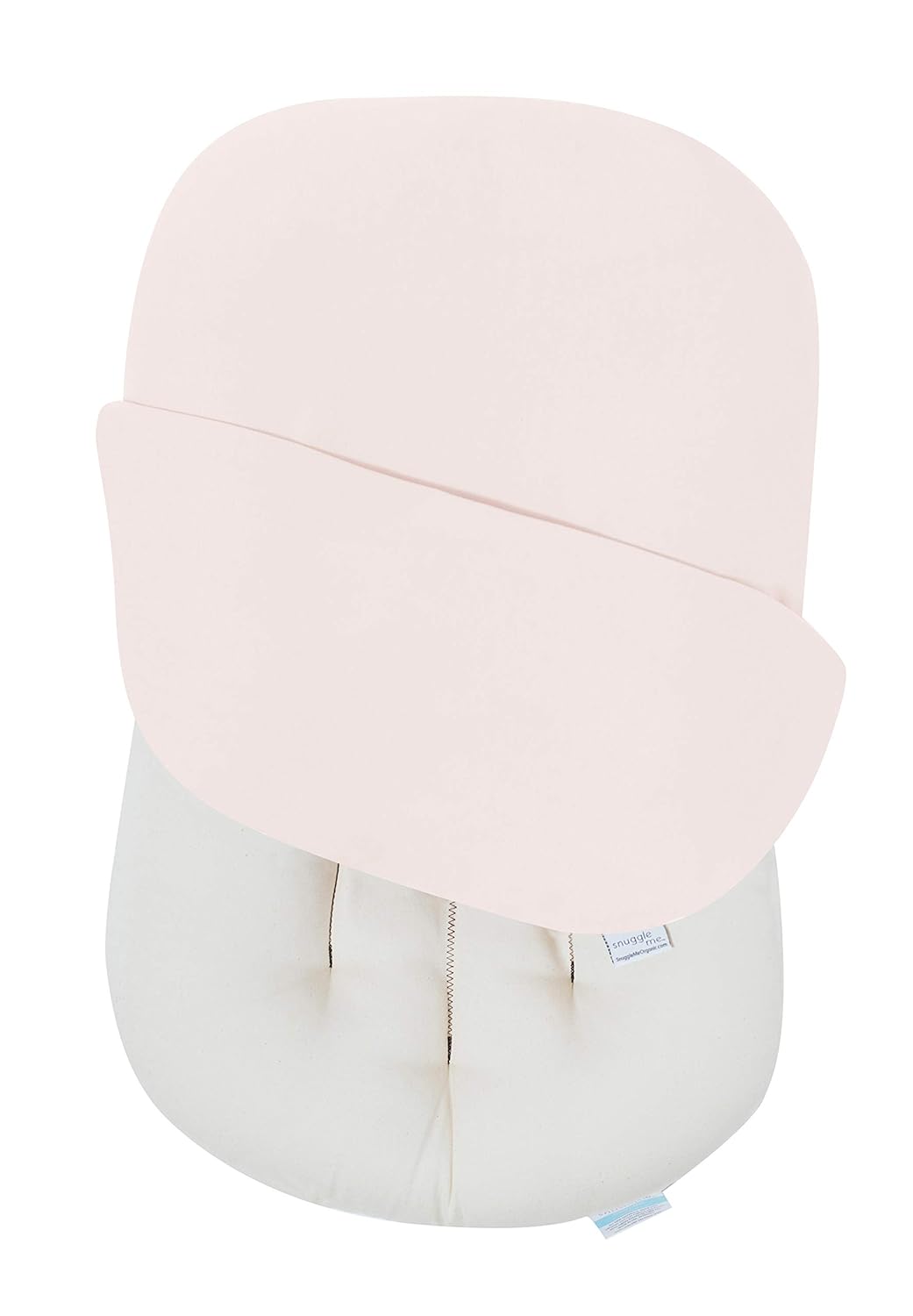 Snuggle Me Organic | Baby Lounger & Infant Floor Seat | Newborn Essentials | Organic Cotton, Fiberfill | Sugar Plum