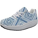 Bigcardesigns Fashion Fitness Walking Sneaker Casual Women Wedge Platform Shoes, A1-custom Design, Women's US 4 B(M)=EUR 35
