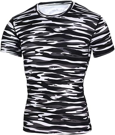 maglia a righe bianche e nere uomo