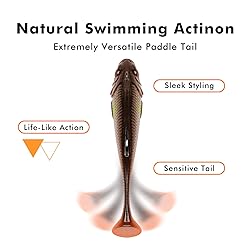 TRUSCEND Fishing Lures for Bass Trout Jighead Lures