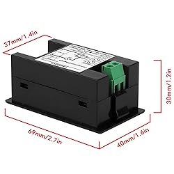 DROK Volt Amp Meter, AC 500V 100A Digital Voltmeter