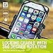 Gear Beast Universal Bike Phone Mount Mobile Cell Phone Holder Case for iPhone X 8 Plus 8 7 Plus 7 6s Plus 6s 6 Plus 6 Galaxy S8 Plus S8 S7 Edge S7 S6 Note 8 5, GPS Mount, Motorcycle Phone Mount (MNT-UNV-BIK)
