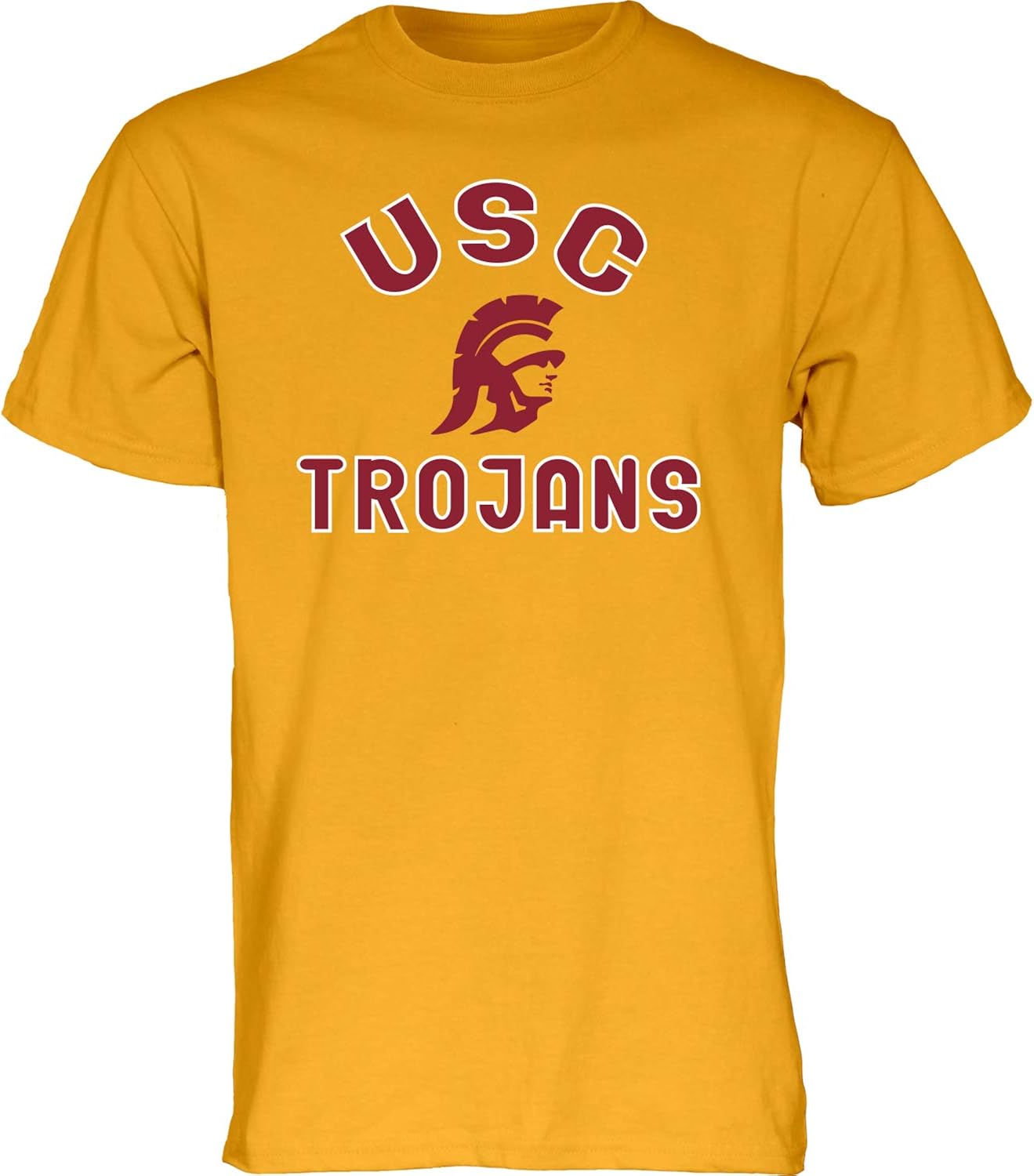 NCAA USC Trojans Mens T Shirt Line Up Secondary Color, Usc Trojans Gold