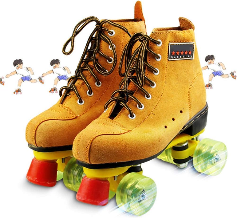 Pro Roller Skates/Suede Roller Skate, for Women & Man with