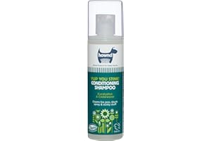 Hownd Yup You Stink Odor Deodorizing & Deep Clean 2-in-1 Dog Shampoo and Conditioner - Hypoallergenic, Vegan, pH-Balanced, Odor Control for Smelly, Itchy Dogs - Cedarwood and Eucalyptus