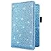 Menesia Glitter Server Book Organizer for Waitress,Blue Green Waiter Serving Book,Waitstaff Server Order Pads,Guest Checks Books Holder for Restaurant Fit Server Apron