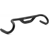 REDSHIFT Top Shelf Handlebar, 50mm Rise, 47cm Width | Ergonomic riser drop bar design;Improves upright riding posture;Perfect for long-distance touring