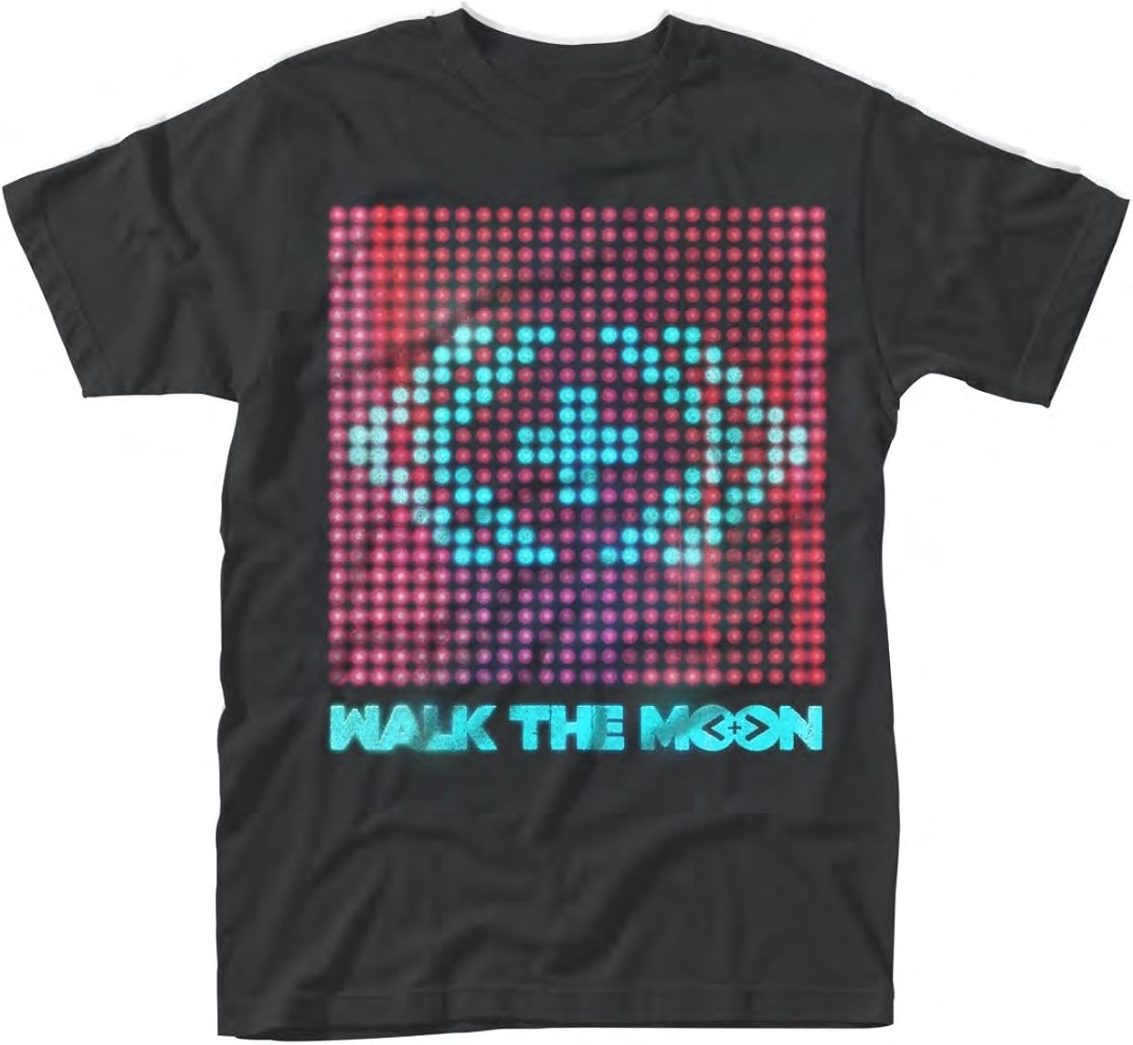 Walk The Moon T Shirt Lights Band Logo S Black Zelite