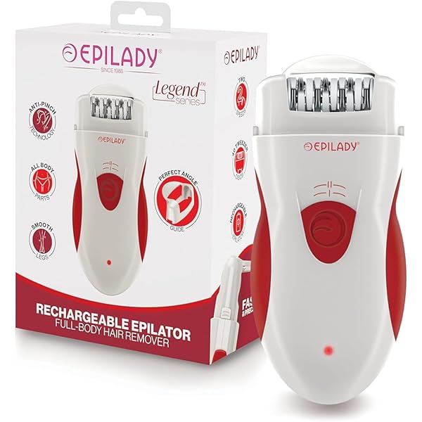 Amazon.com: Epilady Gama Delicare Duo Rechargeable Epilator for
