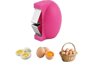 2026 New Egg Opener, Egg Cracker Tool for Raw Eggs, Stainless Steel Eggs Shell Opener, Handheld Eggss Breaker and Separator, 