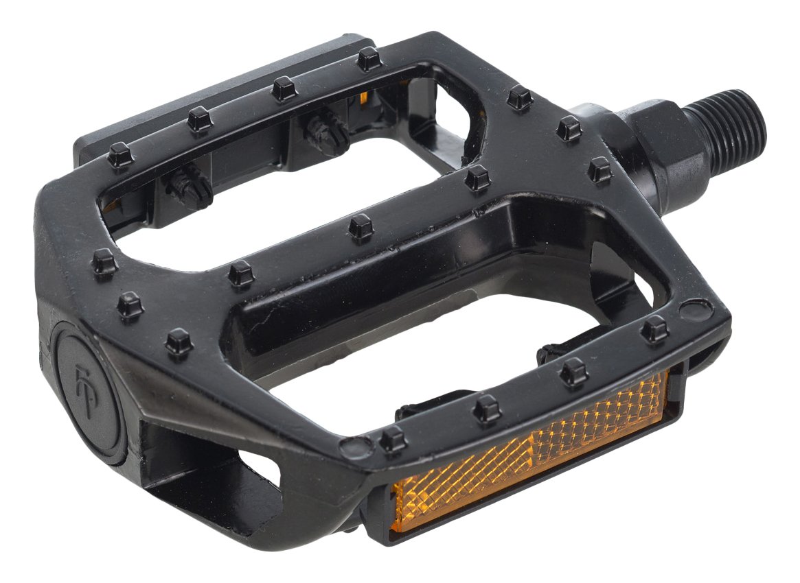 Cicli Bonin BLACK ALU BMX PEDALS 9/16 THREAD PAIR