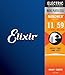 Elixir Strings, Electric Guitar Strings, Nickel Plated Steel with NANOWEB Coating, Longest-Lasting Bright Tone with Comfortable Feel, 7 String Medium 11-59