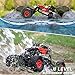 Gizmovine RC Car 4WD 1/16 Rock Crawler Climber Off Road Vehicle 2.4Ghz Toy Remote Control Car Electronic Monster Truck R/C for Kids and Adults (Red)