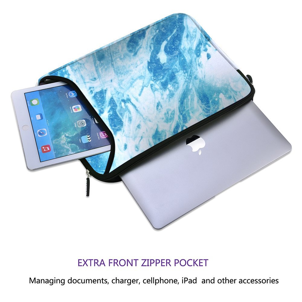 Sancyacc 15 Inch Laptop Sleeve, Water-resistant 360°Shockproof Protective Laptop Case with Pocket for 15-15.6 Inch for Macbook Pro/Samsung/Sony Notebook Display Case Bag 15\