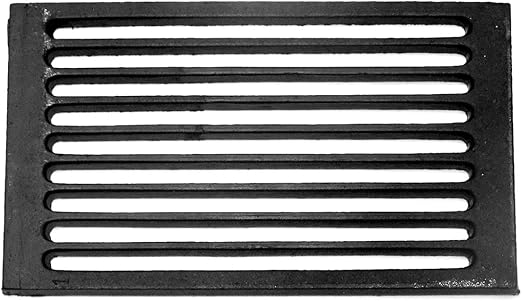 Rejilla de cenizas para chimeneas Caminos Fun, hierro fundido, pieza de