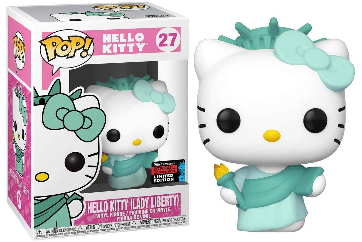 Funko POP! Pop-Sanrio-Hello-Kitty-Lady-Liberty-Anniversary Figure