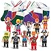 Christmas Stockings with Mini Toy Figure Toys - X-mas Tree Stocking Stuffers - Gifts for Kids - Boys & Girls Figurines Figuers