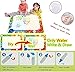 Drawing Mat Doodle Mat Large Size(39.4 X 27.6 Inch) Water Drawing Pad In 4 Colors with 3 Magic Pens and 8 Painting Templates(Color Random) No Mess Best Kids Educational Toy