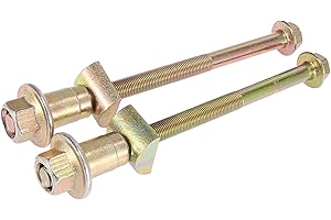 INFINAUTO 2pcs 90101-12159 Bolt Hexagon Anchor Arm Adjusting Torsion Bolt and Nut for Toyota Pickup 4Runner T100 Hilux Replac